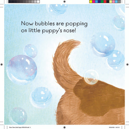Usborne - There There Little Puppy Touchy Feely Book