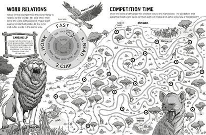 Usborne - Deadly Animal Puzzle Book