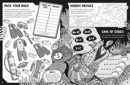 Usborne - Deadly Animal Puzzle Book