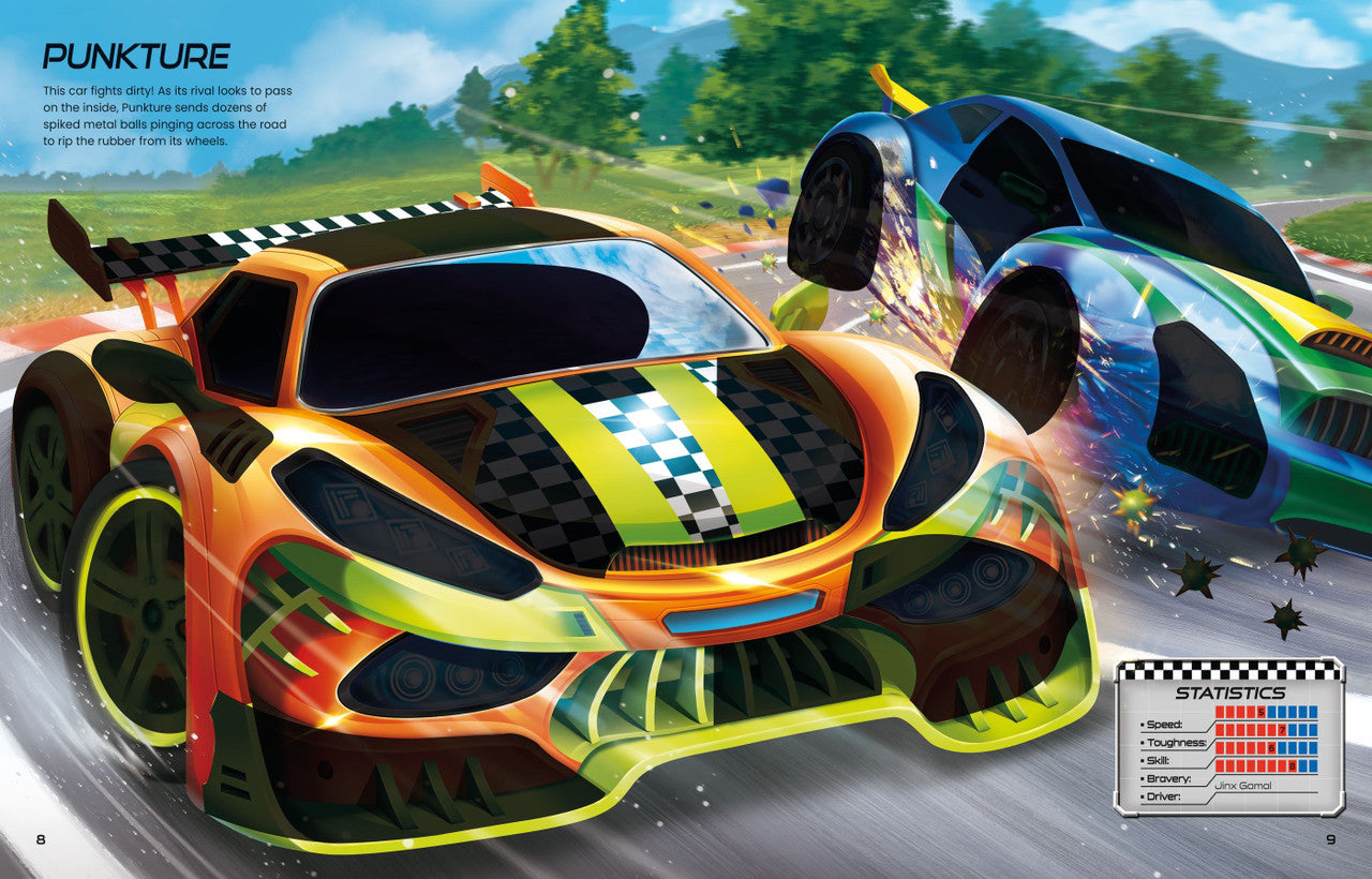Usborne - Build Your Own Supercars & Monster Trucks Sticker Book
