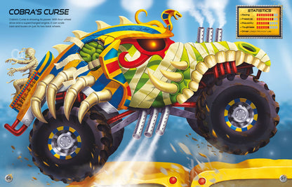 Usborne - Build Your Own Supercars & Monster Trucks Sticker Book