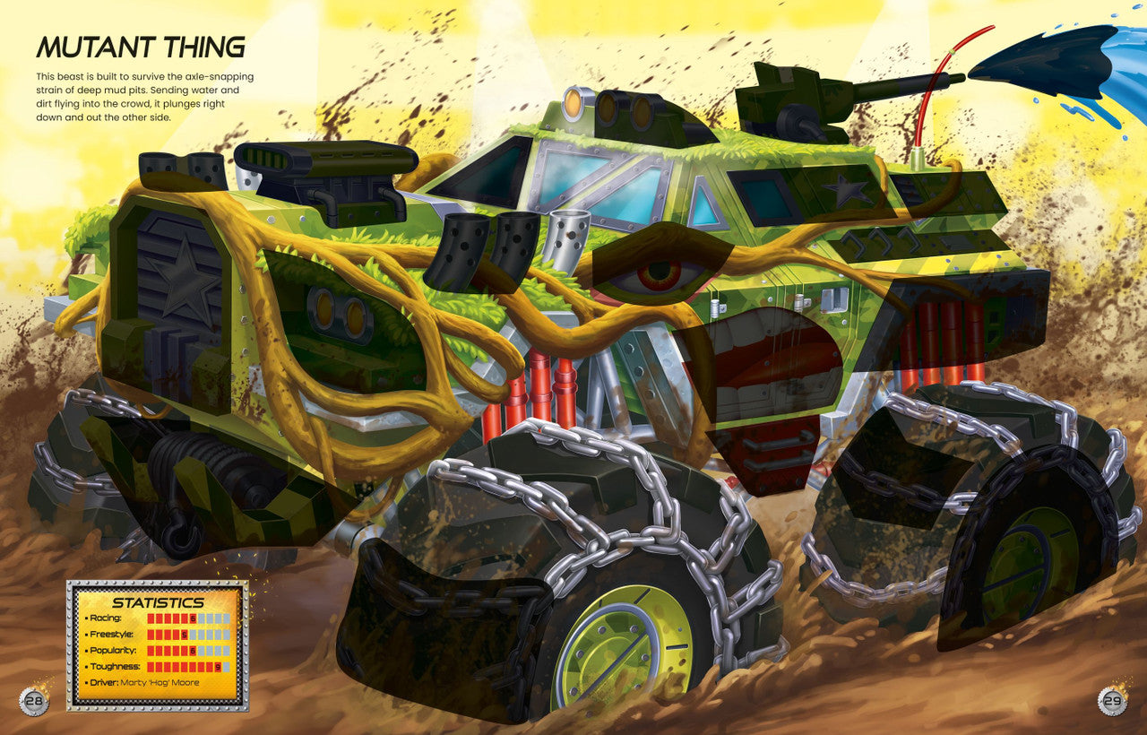 Usborne - Build Your Own Supercars & Monster Trucks Sticker Book