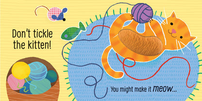 Usborne Touchy-Feely Sounds Book - Don't Tickle the Puppy