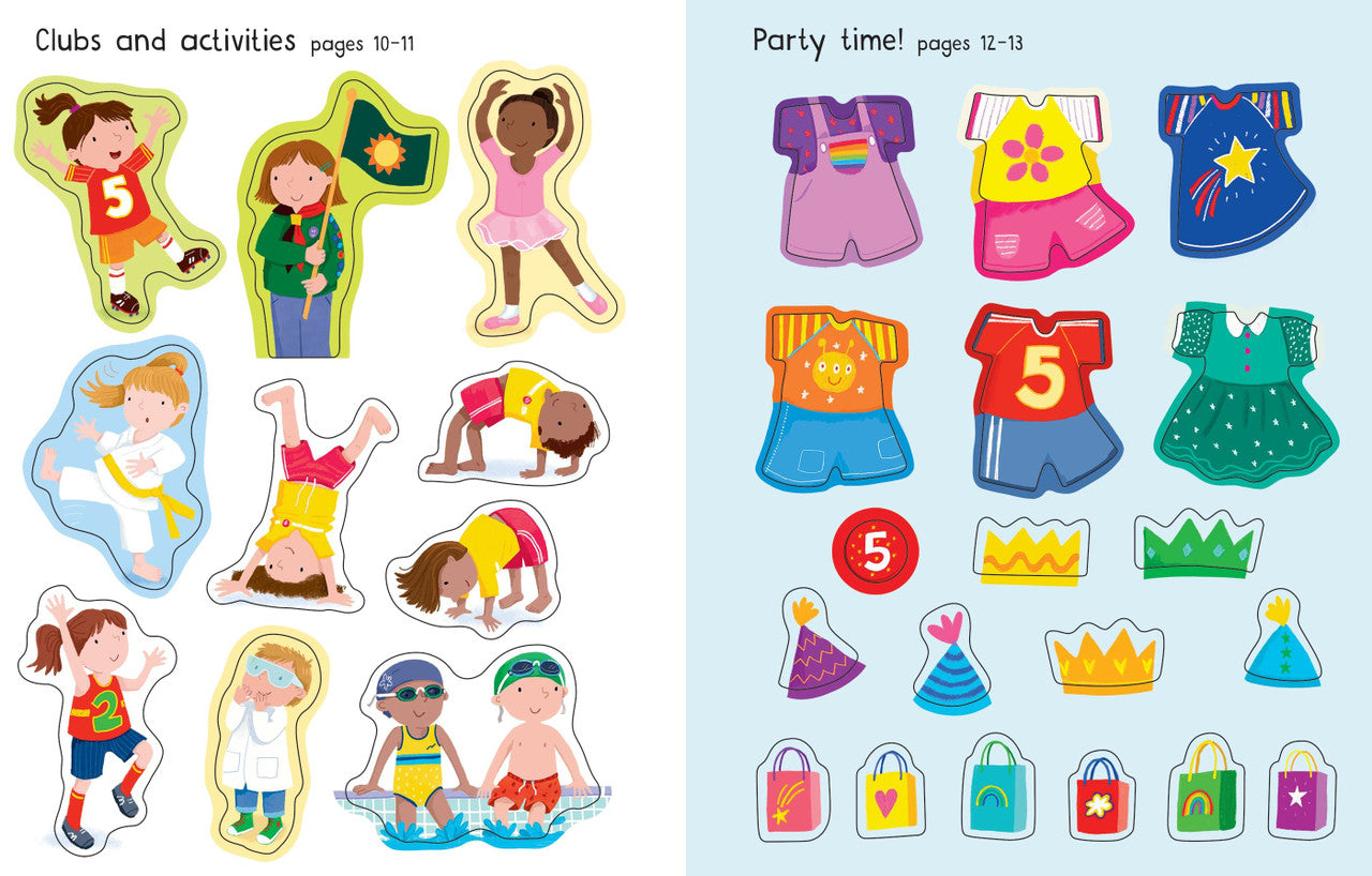 Usborne - First Sticker Book - Getting Dressed