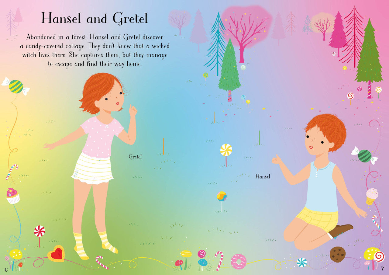 Usborne - Little Sticker Dolly Dressing - Fairy Tales