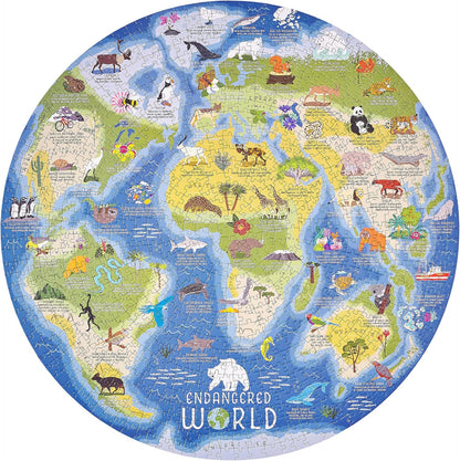 Ridley's 1000pc - Endangered World Jigsaw Puzzle