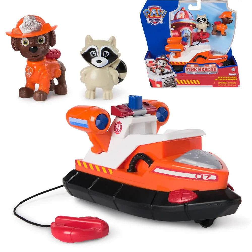 Paw Patrol - Fire Rescue Themed Vehicles - Zuma Rescue Fire Boat