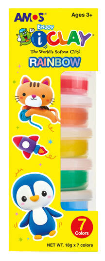 Amos - Iclay 18g - 7 Colour Rainbow
