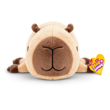 ZURU - Hug-a-Lumps Weighted Fluffy Plush Medium 1.3Kg - Connie The Capybara
