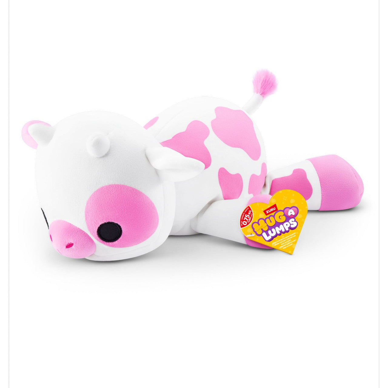 ZURU - Hug-a-Lumps Weighted Plush Small 0.75Kg - Clover the Cow