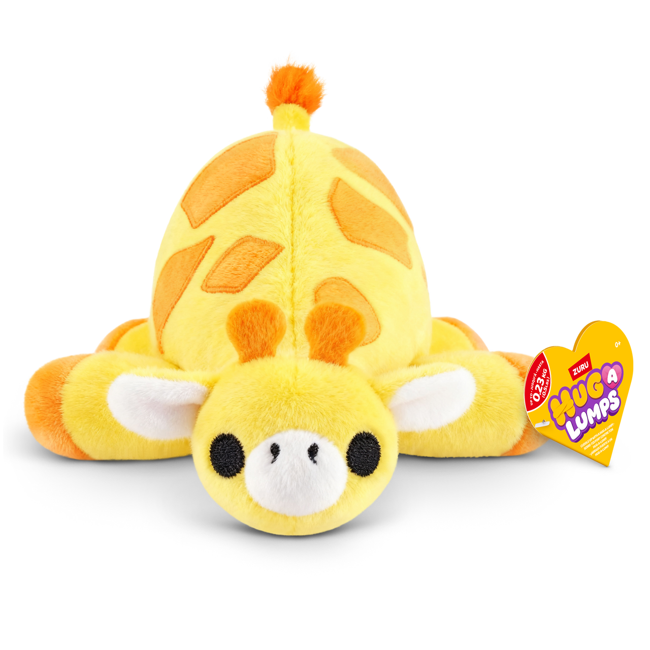 ZURU - Hug-a-Lumps Weighted Fluffy Plush Baby 0.23Kg - Gigi The Giraffe