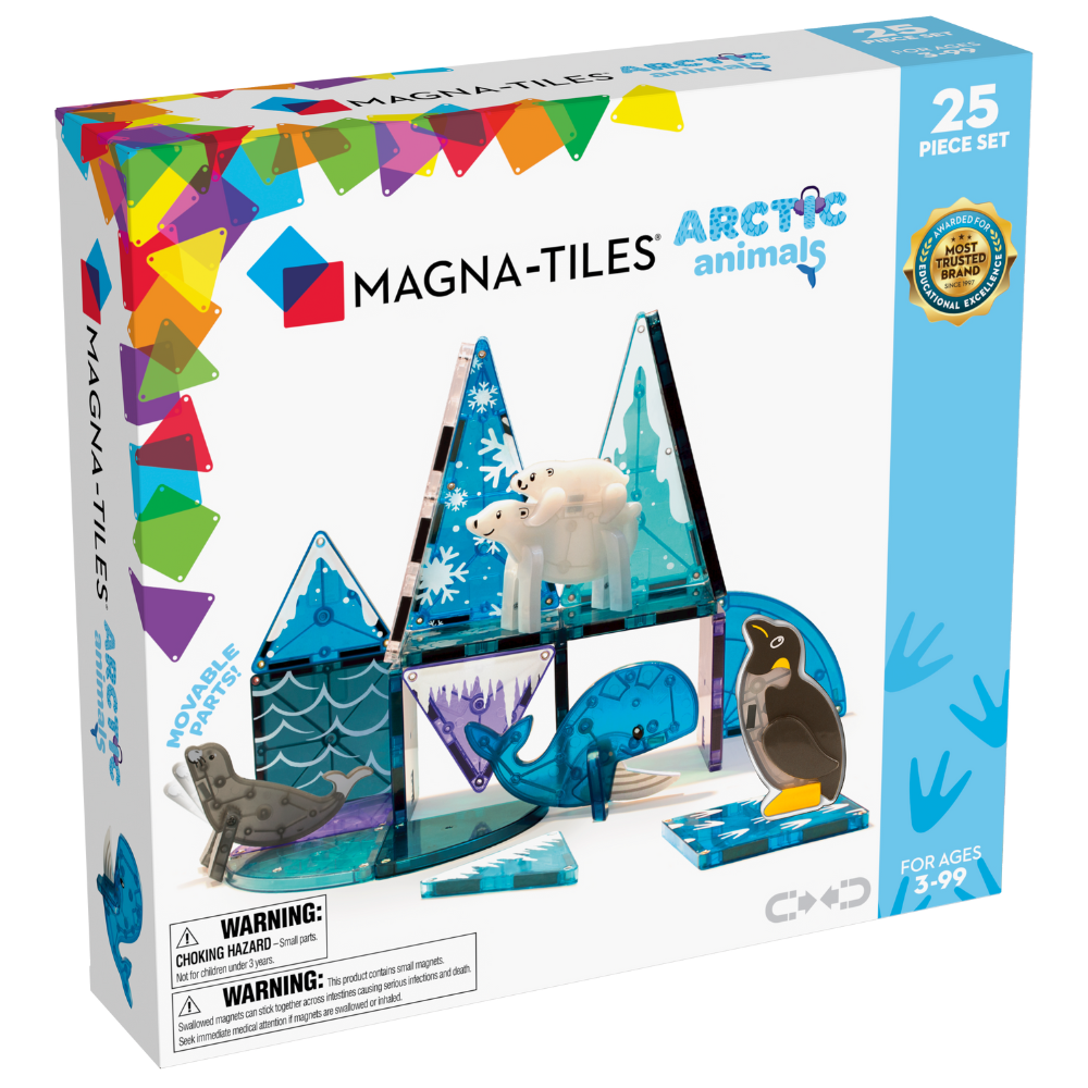MAGNA-TILES - Arctic Animals - 25 Piece Set