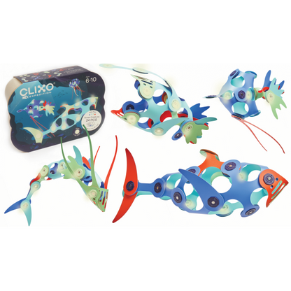 Clixo - Ocean Creatures 24pc