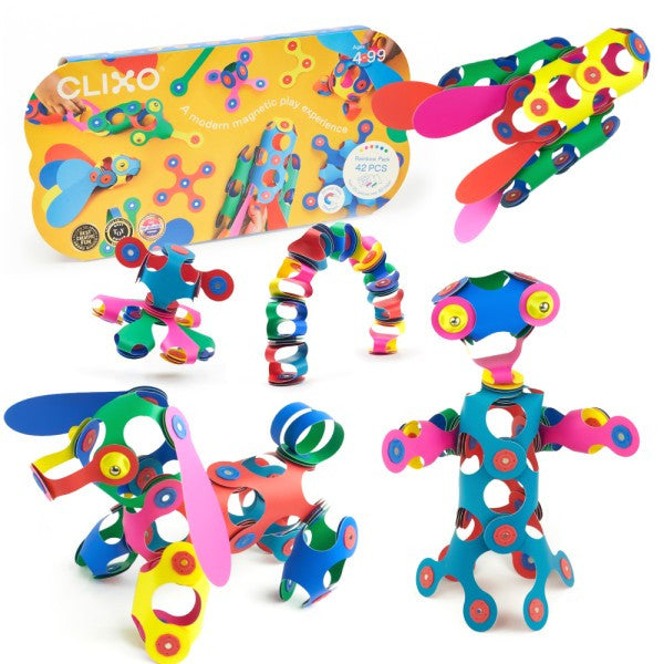 Clixo - Rainbow Pack 42pc