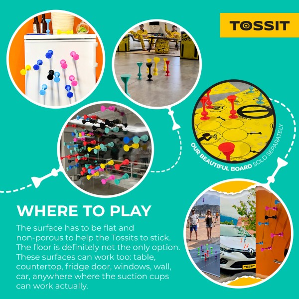 Tossit Game - Starter Pack 7pc