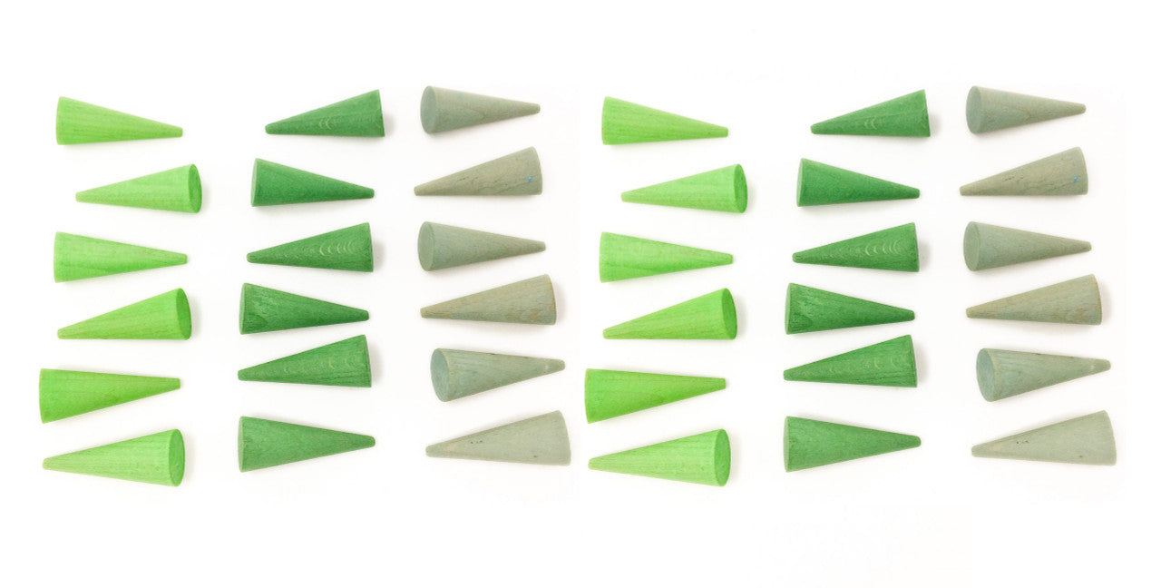 Grapat Mandala Little Green Cones