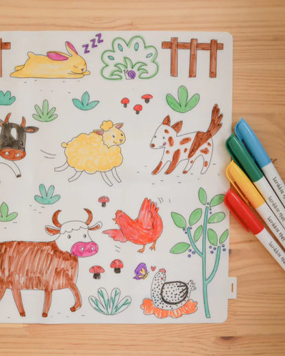 Scribble Mat The Originals - On the Farm
