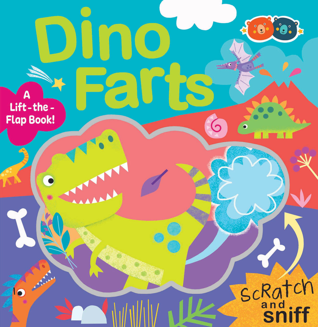Dino Farts - A Scratch & Sniff Lift-the-Flap Book