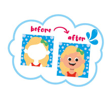 Buddy & Barney - Colour Changing Bath Book & Stickers - Feelings