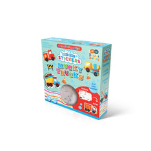 Buddy & Barney - Colour Changing Bath Book & Stickers - Mucky Trucks