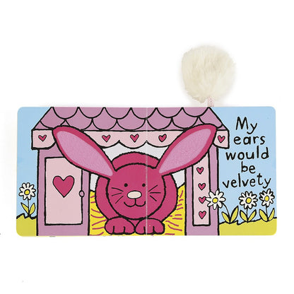 Jellycat - If I Were A Rabbit Board Book (Pink Bunny)