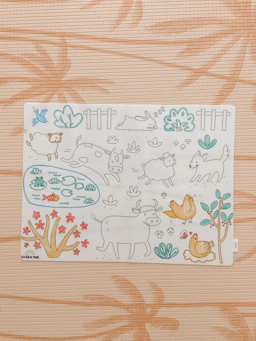 Scribble Mat The Originals - On the Farm