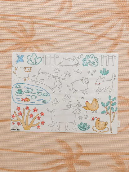 Scribble Mat The Originals - On the Farm
