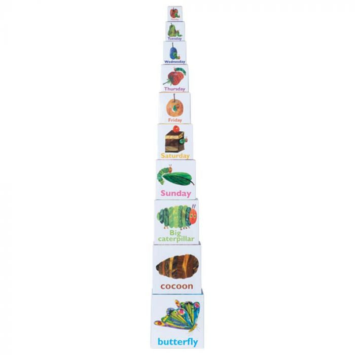 Eric Carle - The Very Hungry Caterpillar Stackable Building Blocks