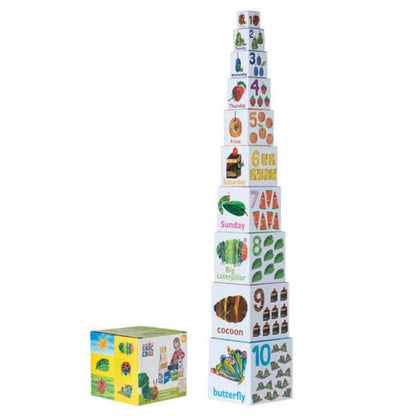 Eric Carle - The Very Hungry Caterpillar Stackable Building Blocks