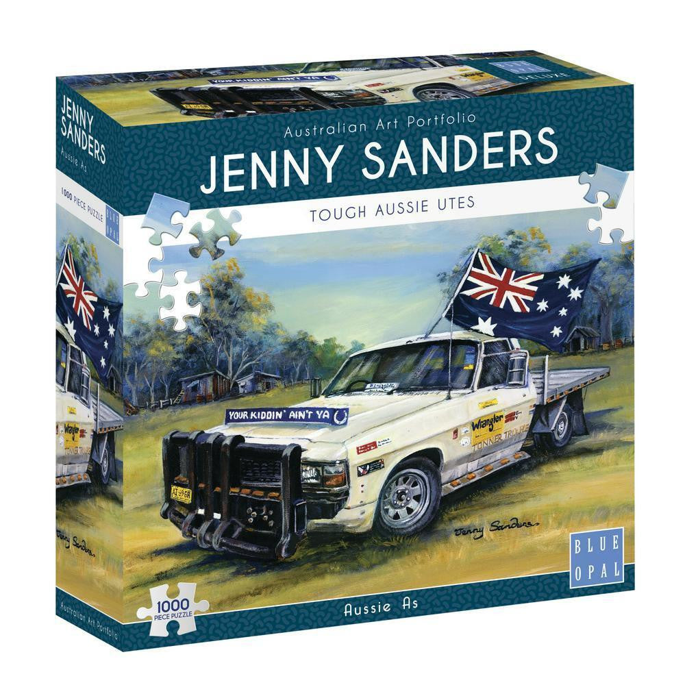 Blue Opal 1000pc - Jenny Sanders Aussie As Puzzle