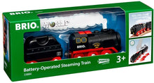 Brio - Battery Operated Steaming Train 3 pieces