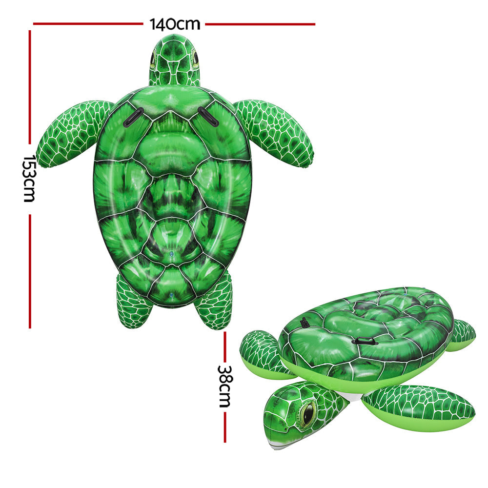 Bestway Turtle Inflatable Ride-On Pool Float 153cm