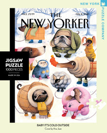 New York Puzzle Company 1000pc - Baby It's Cold Outside Puzzle