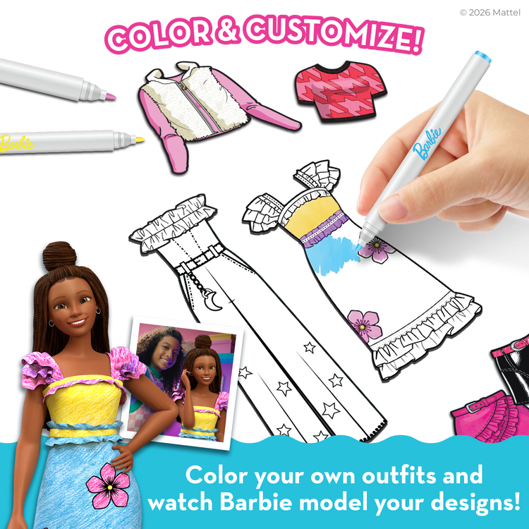 Barbie Magic Style Studio - Fashion Design & Augmented Reality Play Set