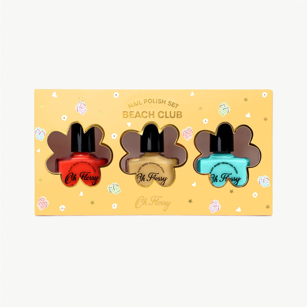 Oh Flossy - Nail Polish Set - Beach Club