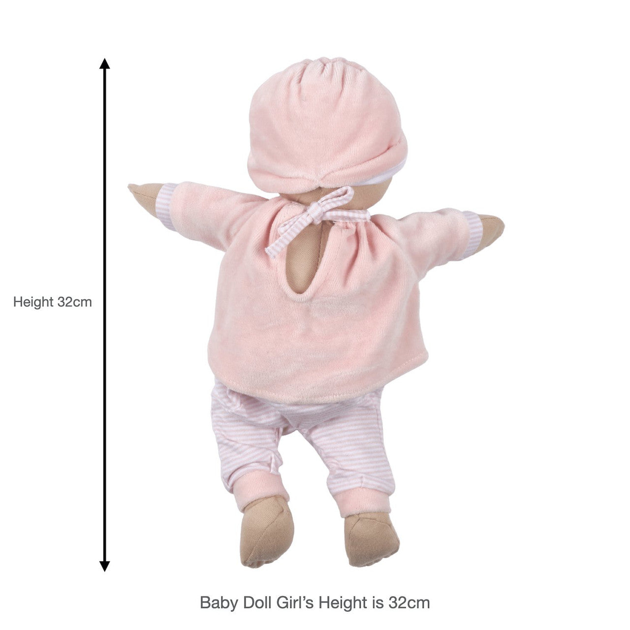 Bonikka - Pink Cherub Baby Doll