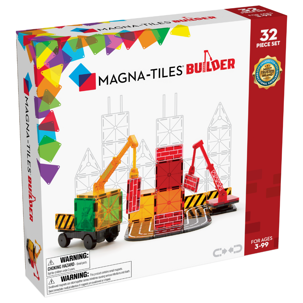 MAGNA-TILES - Builder - 32-Piece Set