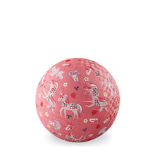 Crocodile Creek 5" Playground Ball - Unicorn Garden (Pink)