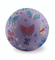 Crocodile Creek 7" Playground Ball - Butterfly Garden 7 Inch