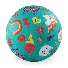 Crocodile Creek 7" Playground Ball - Smiley 7 Inch