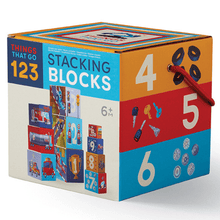 Crocodile Creek - Things that Go 123 Stacking Blocks