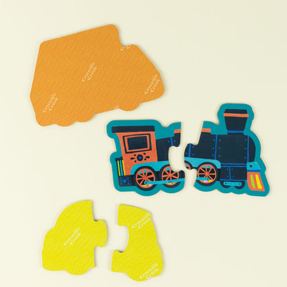 Crocodile Creek Let's Begin 2pc Vehicle Puzzles 29531