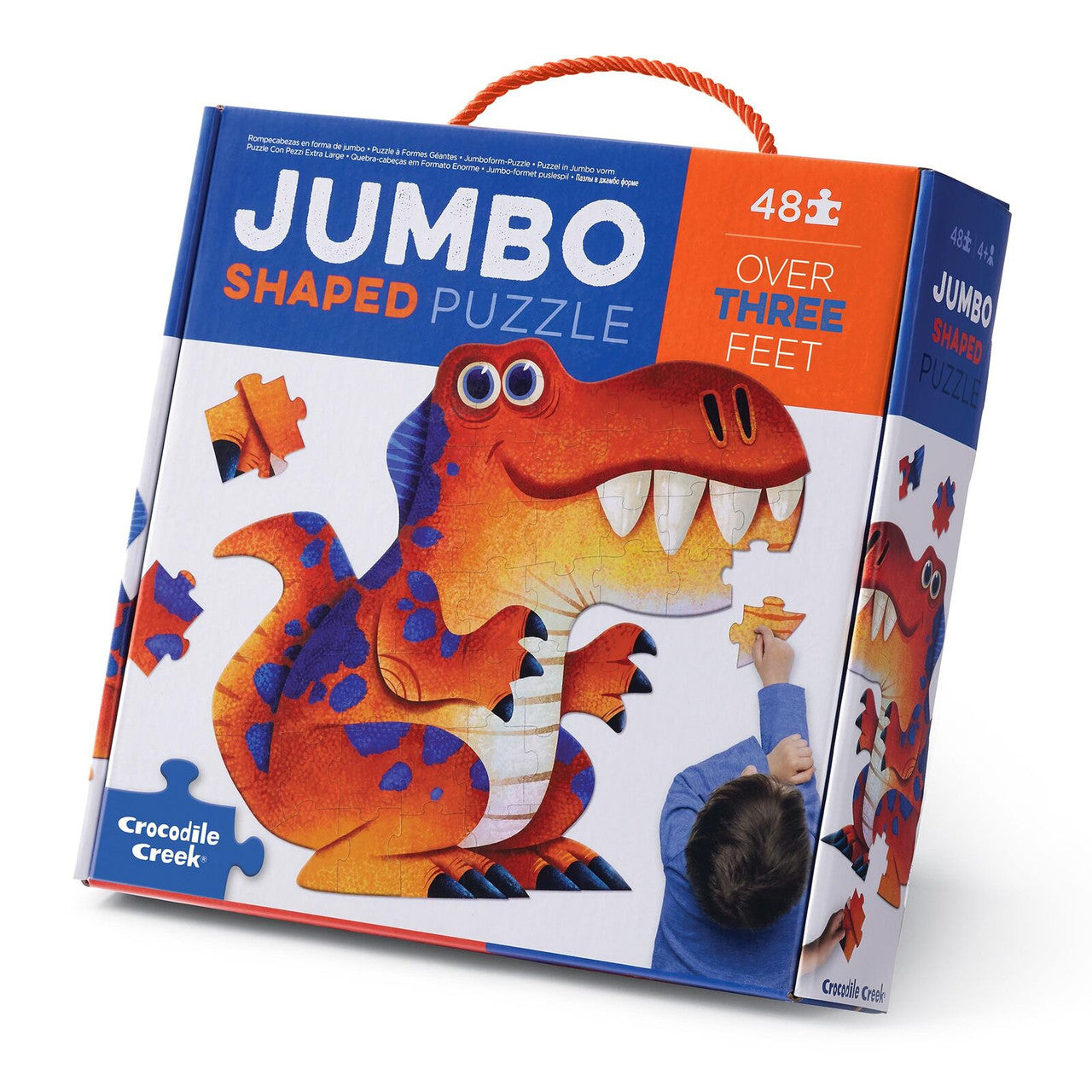 Crocodile Creek - Jumbo Puzzle 48pc - Dinosaur