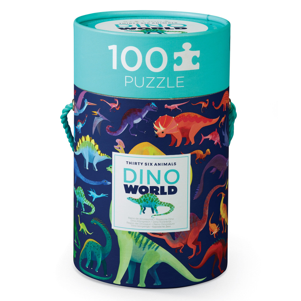 Crocodile Creek 100pc - Thirty Six Animals - Dino World Puzzle