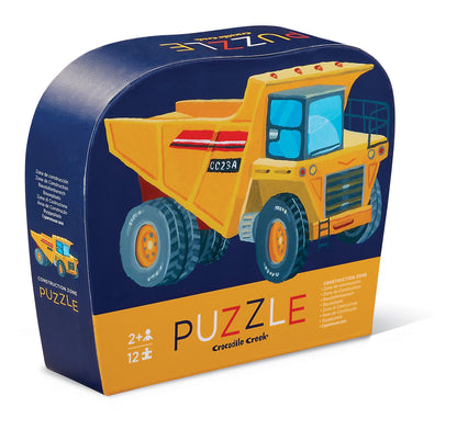 Crocodile Creek - 12 piece Mini Puzzle - Construction