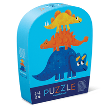 Crocodile Creek - 12pc Mini Puzzle - Dino Friends