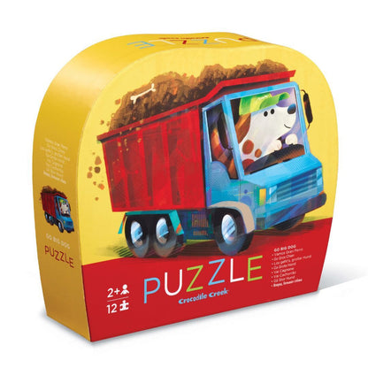Crocodile Creek - 12 piece Mini Puzzle - Go Big Dog