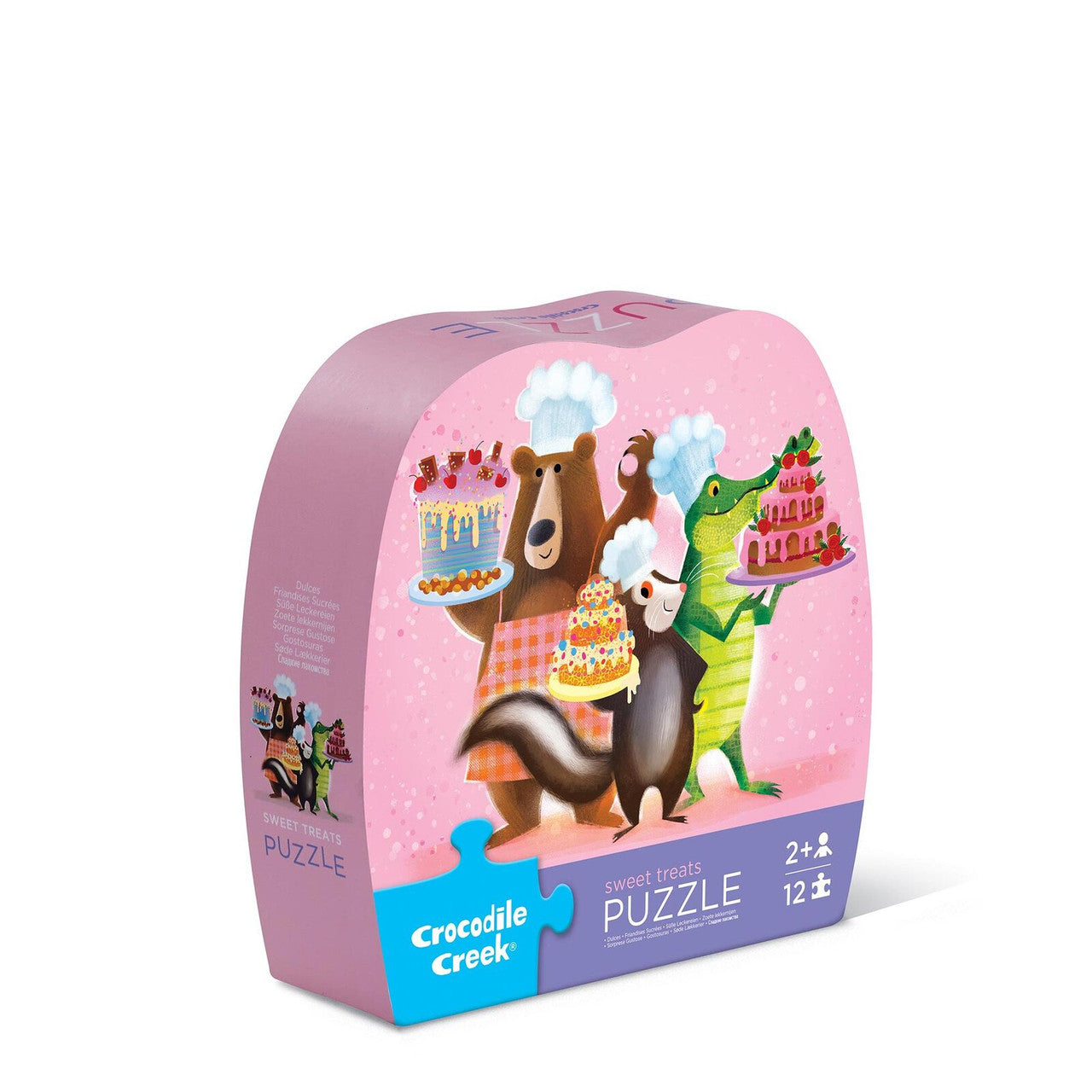 Crocodile Creek - 12 piece Mini Puzzle - Sweet Treats