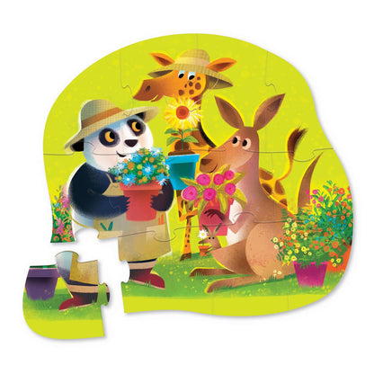 Crocodile Creek - 12 piece Mini Puzzle - Flower Power
