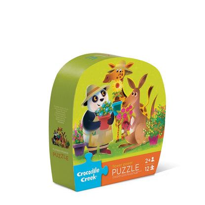 Crocodile Creek - 12 piece Mini Puzzle - Flower Power